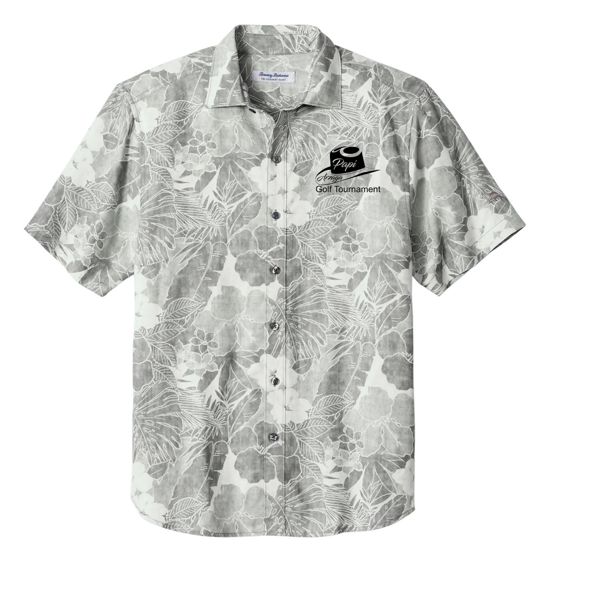 Tommy Bahama® Coconut Point Playa Flora Short Sleeve Shirt – Limited Edition Papi Arzaga Golf Tournament Collection
