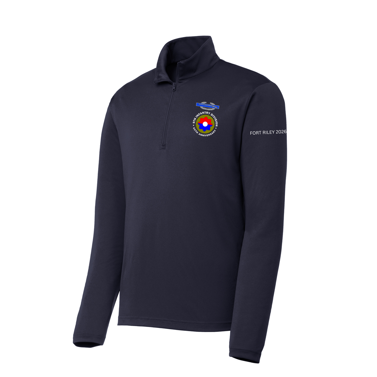 9TH INFANTRY DIVISION - 1/4-Zip Pullover - FORT RILEY 2026