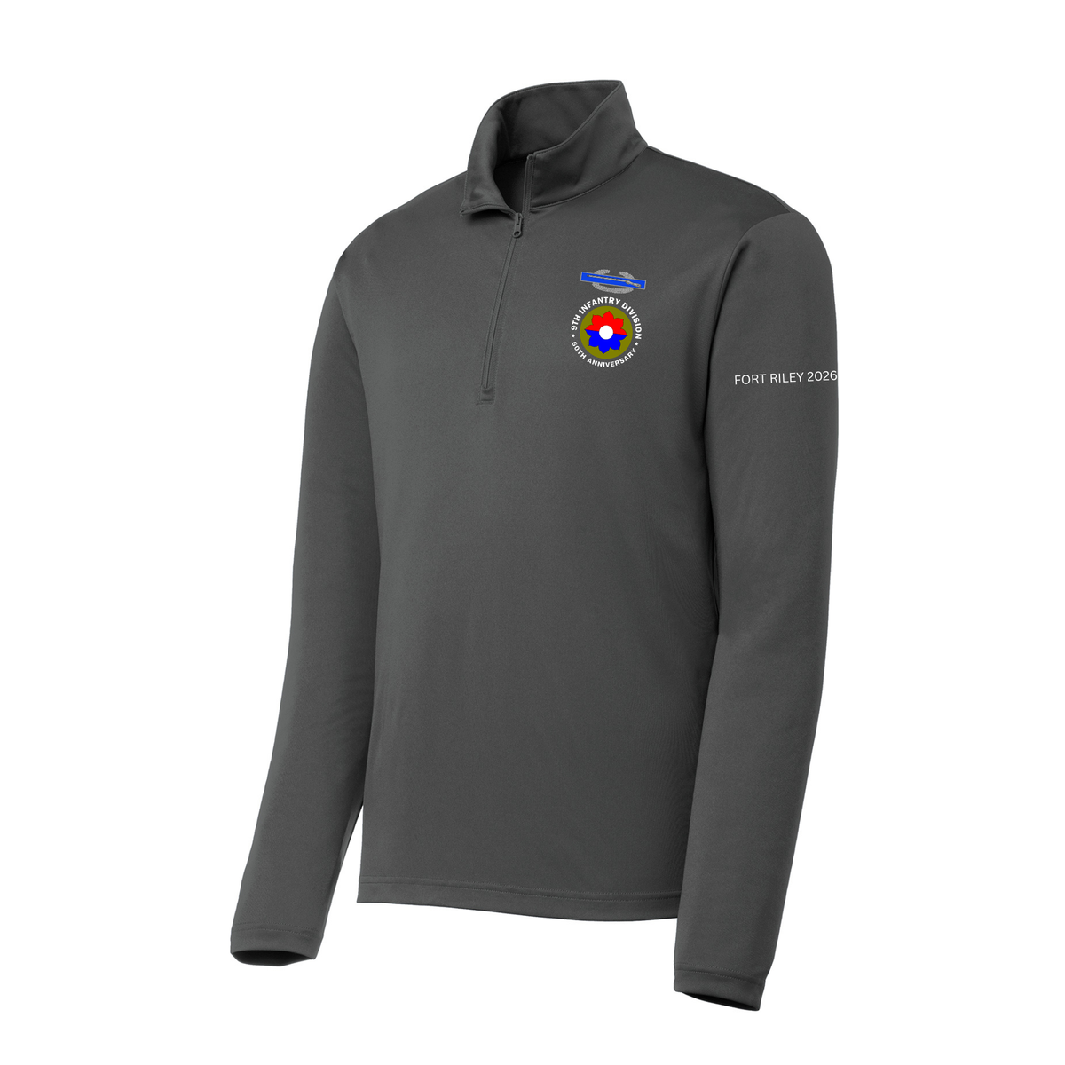 9TH INFANTRY DIVISION - 1/4-Zip Pullover - FORT RILEY 2026