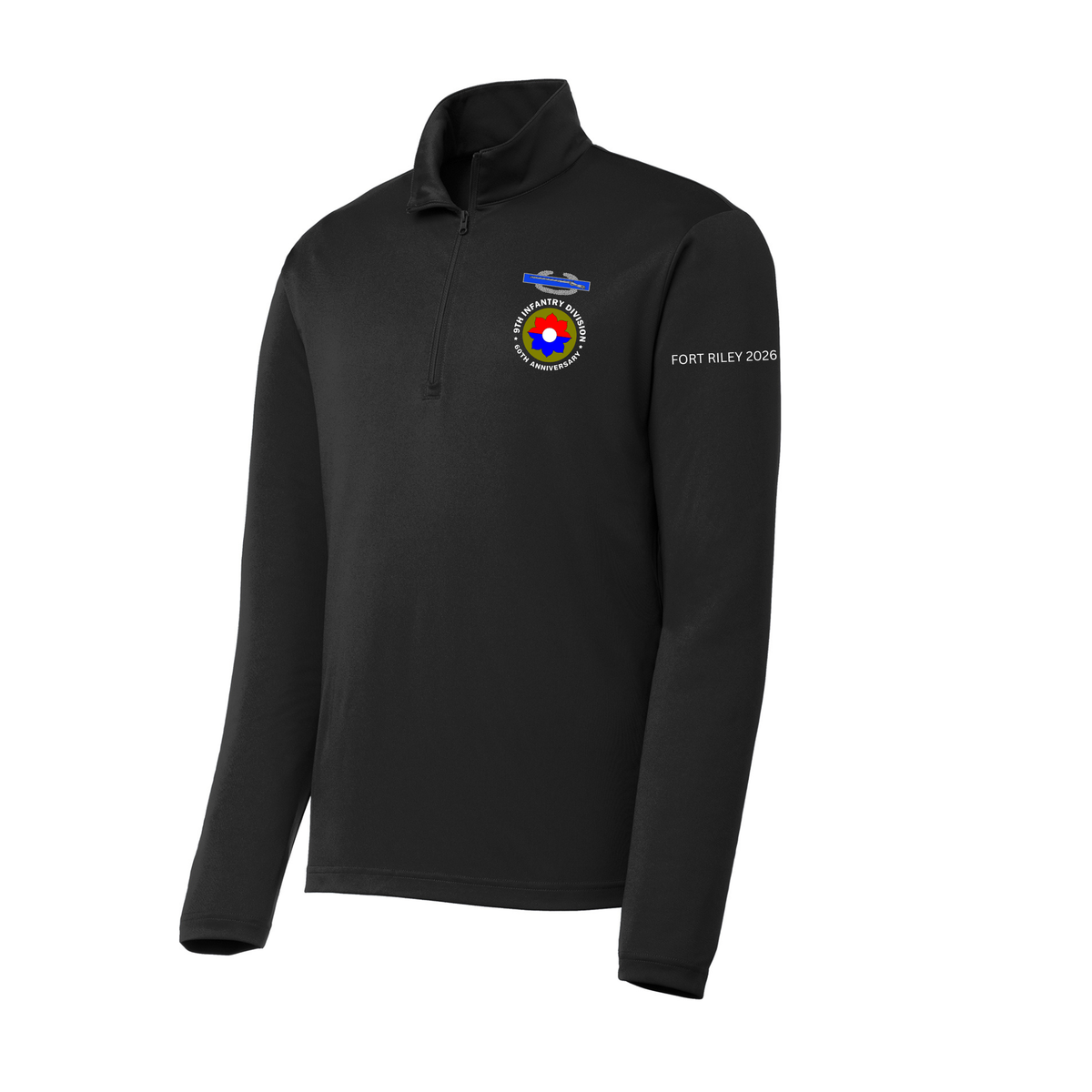 9TH INFANTRY DIVISION - 1/4-Zip Pullover - FORT RILEY 2026