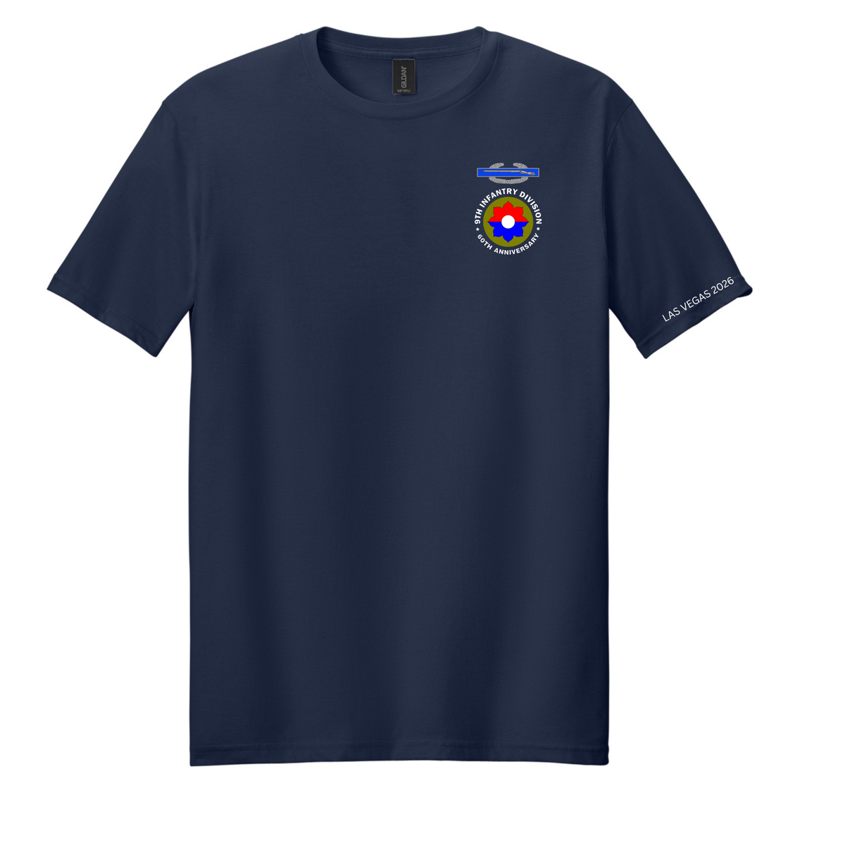 9th Infantry Division 60th Anniversary T-Shirt | Las Vegas 2026 Commemorative Tee