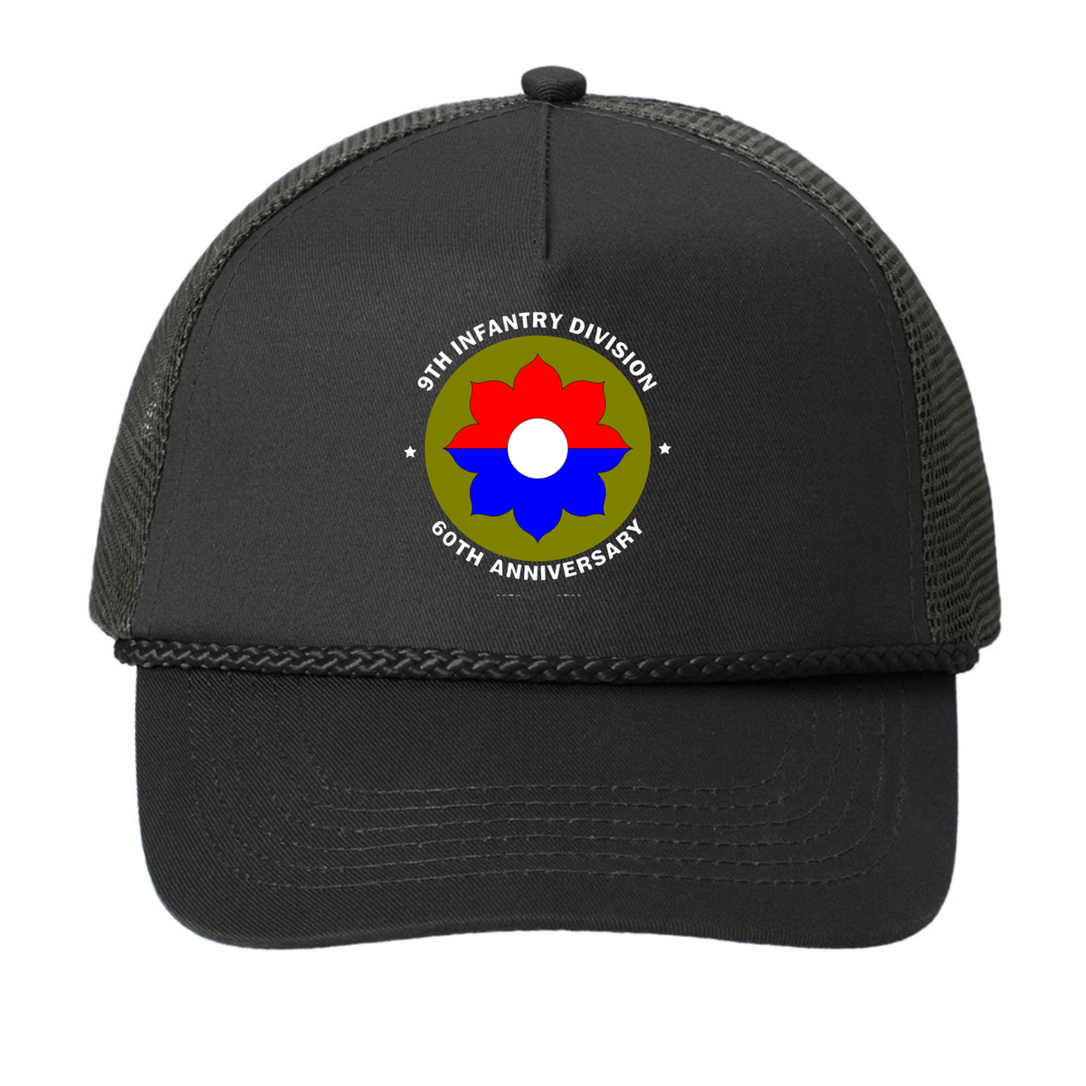9th Infantry Division 60th Anniversary Trucker Hat NO CIB
