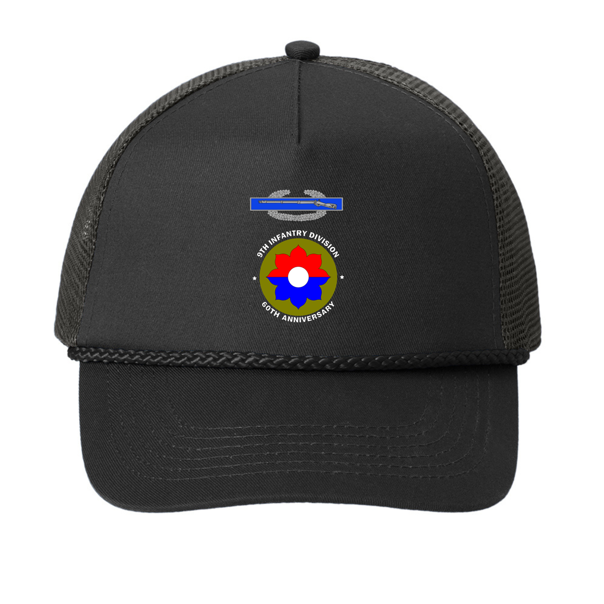 9th Infantry Division 60th Anniversary Trucker Hat | FORT RILEY 2026 Military Reunion Cap
