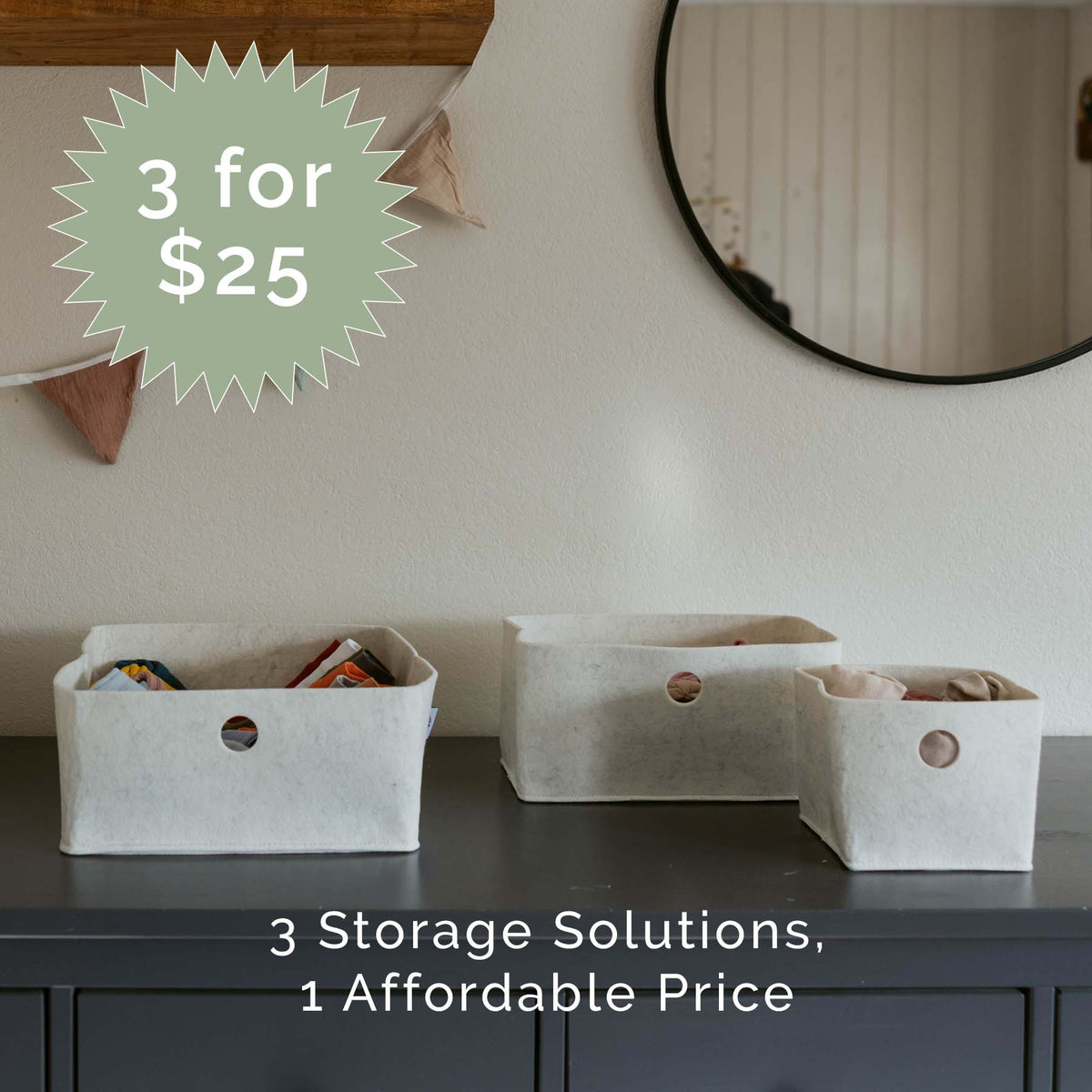 Felt Drawer Organizers