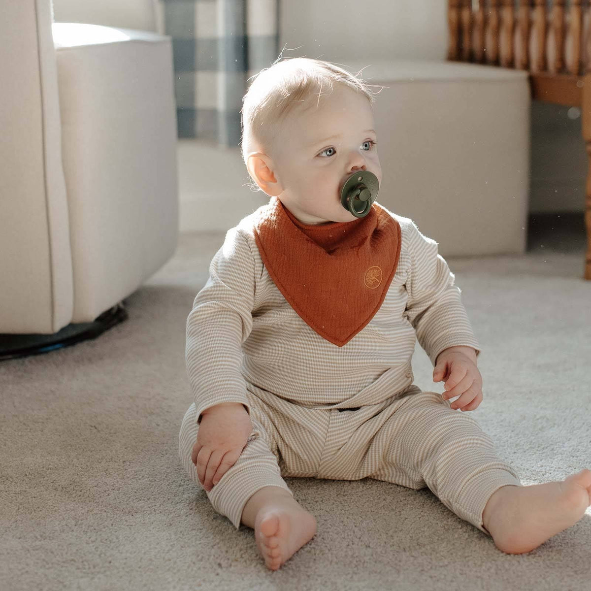 Bliss Muslin Bandana Bibs Set (4-Pack)